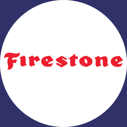 Firestone Tire Logo in Square