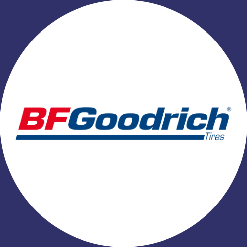 Bf Goodrich Tire Logo in Square