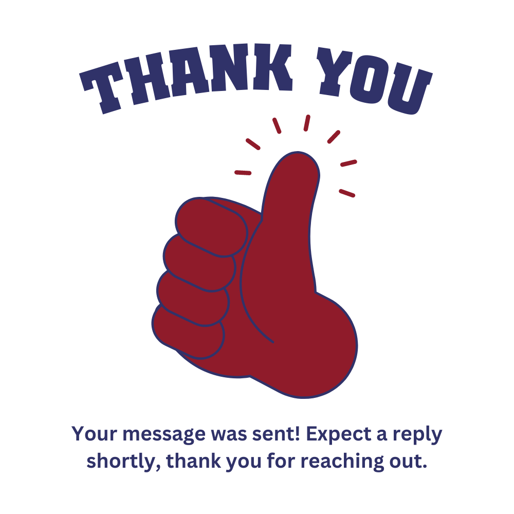 thank you, thumbs up message